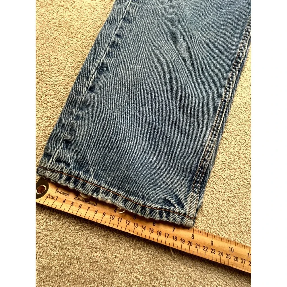 Levis 505 Jeans Mens 36x30 Blue Denim Regular Fit‎ Straight Leg Everyday Wear